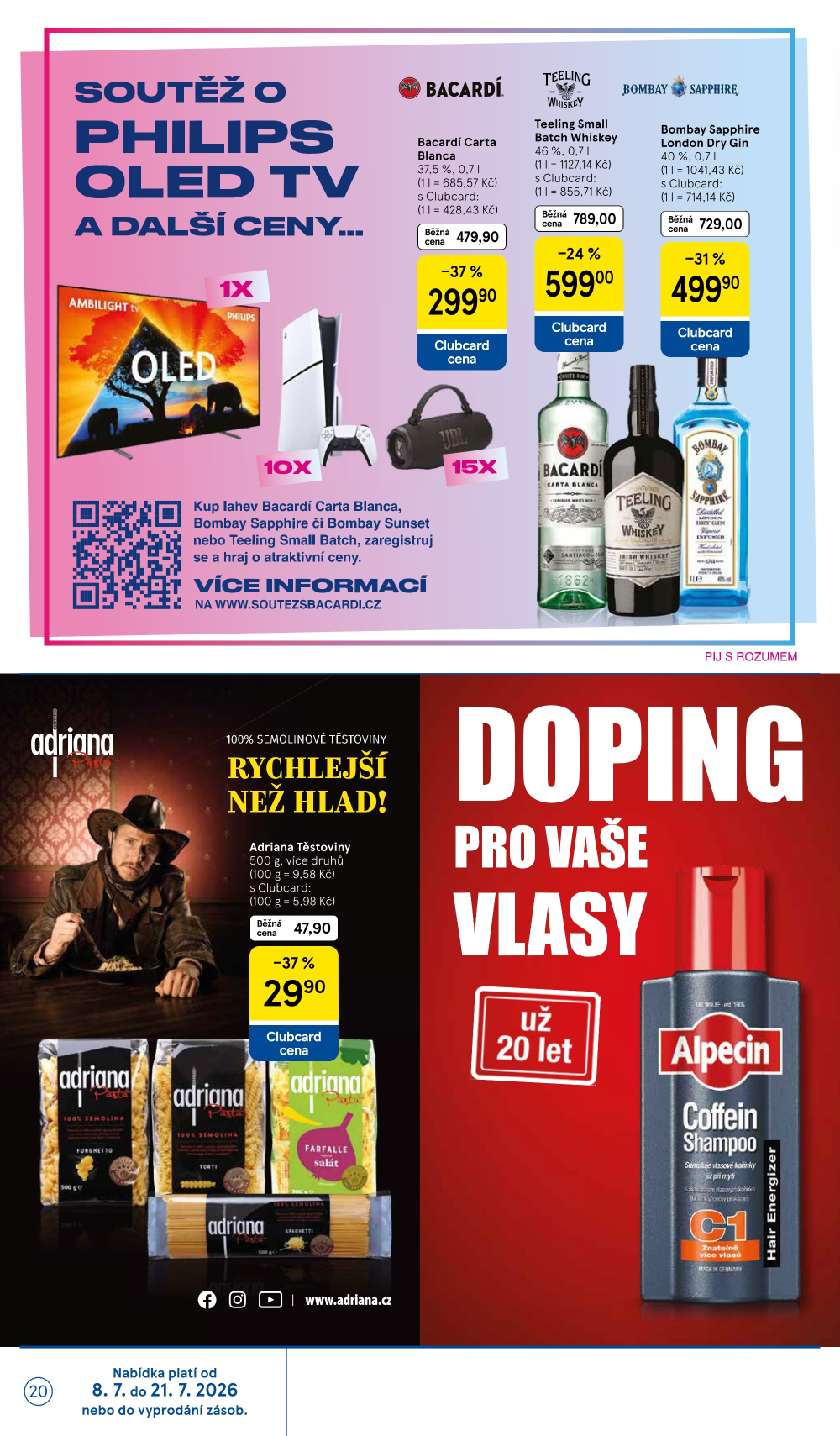 Leták Tesco Hypermarket - Značky které máte rádi - strana 20