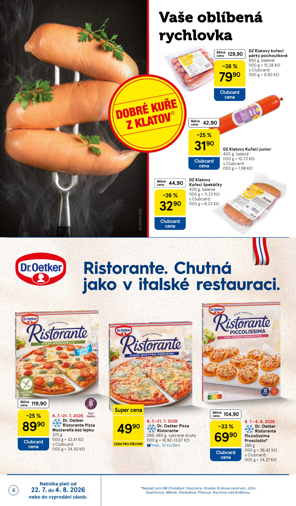 Leták Tesco Hypermarket - Značky které máte rádi - strana 4