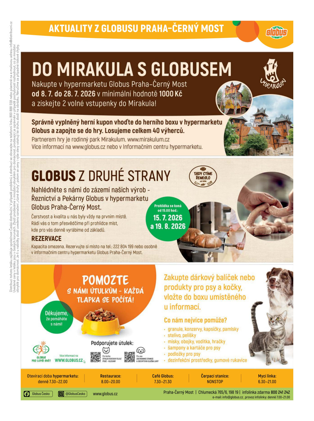 Leták Globus leták Praha - Černý Most - strana 46