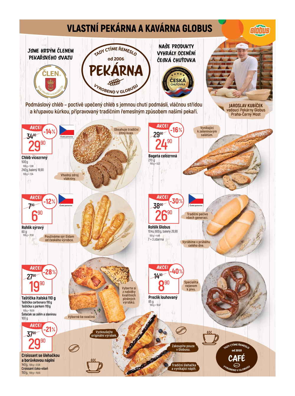 Leták Globus leták Praha - Černý Most - strana 6