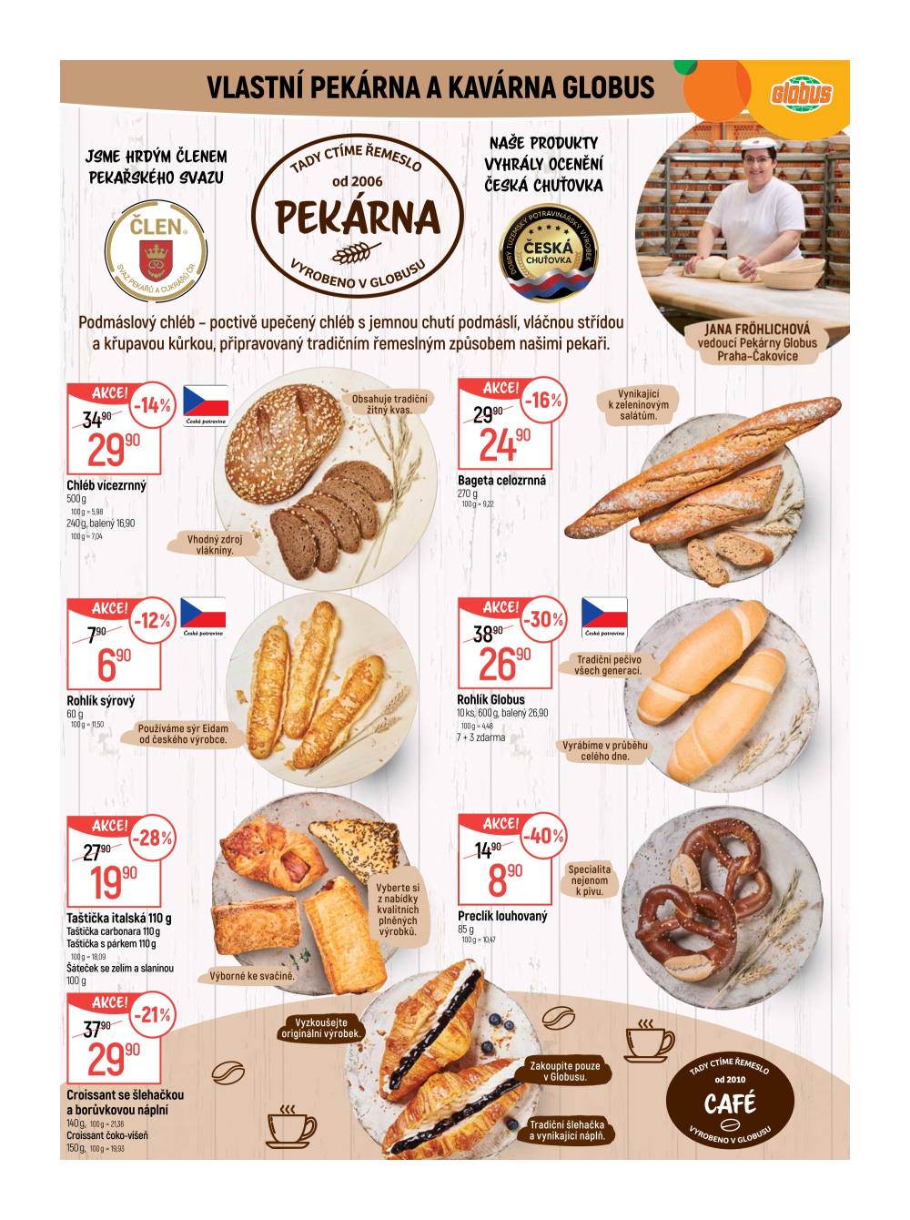 Leták Globus leták Praha - Čakovice - strana 6