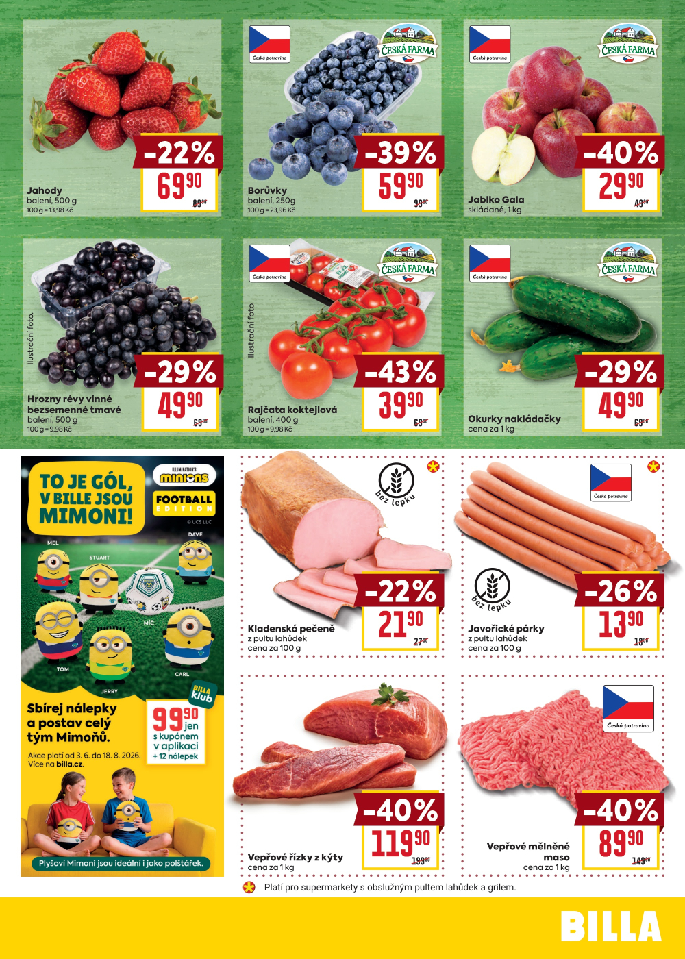 Leták BILLA malý leták - strana 3