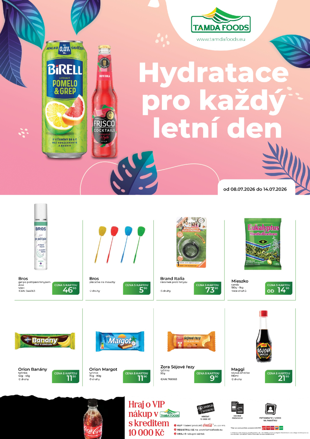Leták TAMDA FOODS leták - strana 1