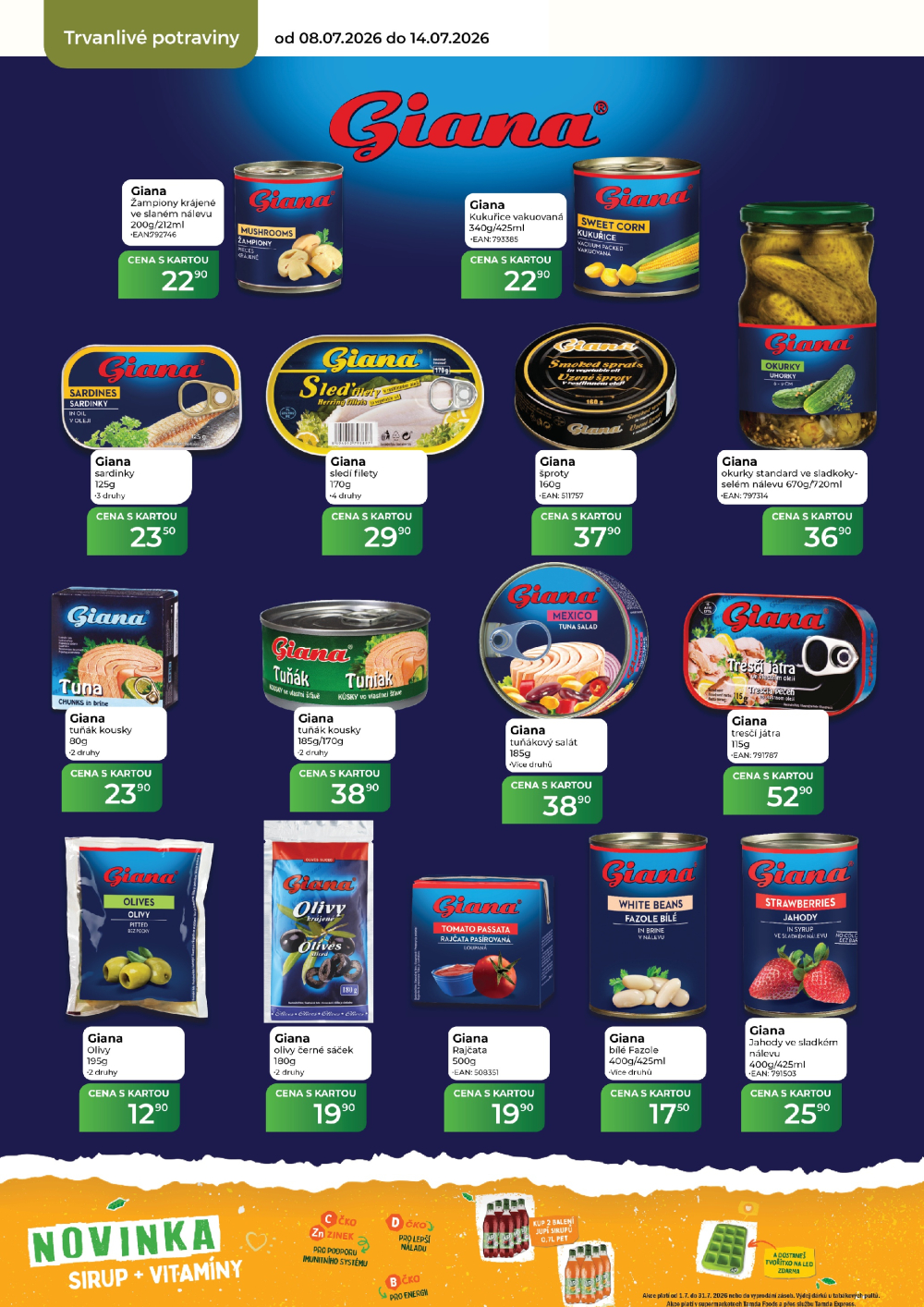 Leták TAMDA FOODS leták - strana 38