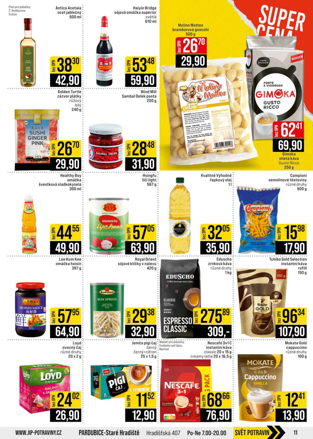 Leták JIP leták CC Cash & Carry - České Budějovice, Most, Náchod, Svoboda nad Úpou, Sušice - strana 11