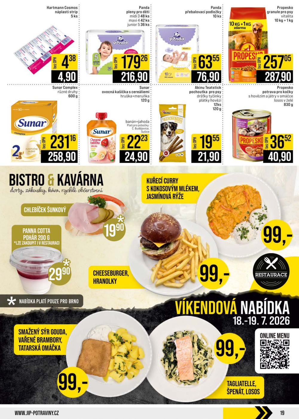 Leták JIP leták CC Cash & Carry - České Budějovice, Most, Náchod, Svoboda nad Úpou, Sušice - strana 19