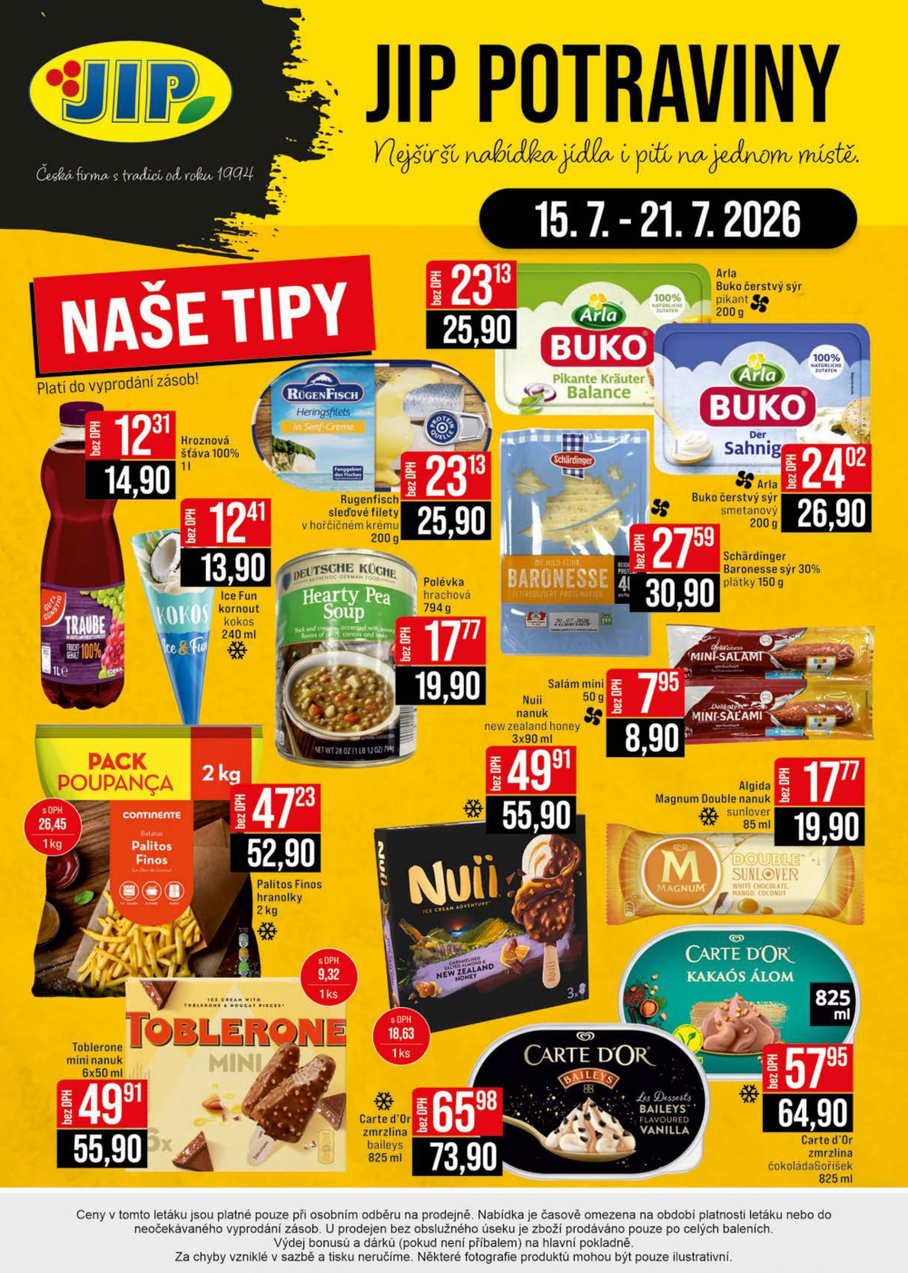 Leták JIP leták CC Cash & Carry - České Budějovice, Most, Náchod, Svoboda nad Úpou, Sušice - strana 20