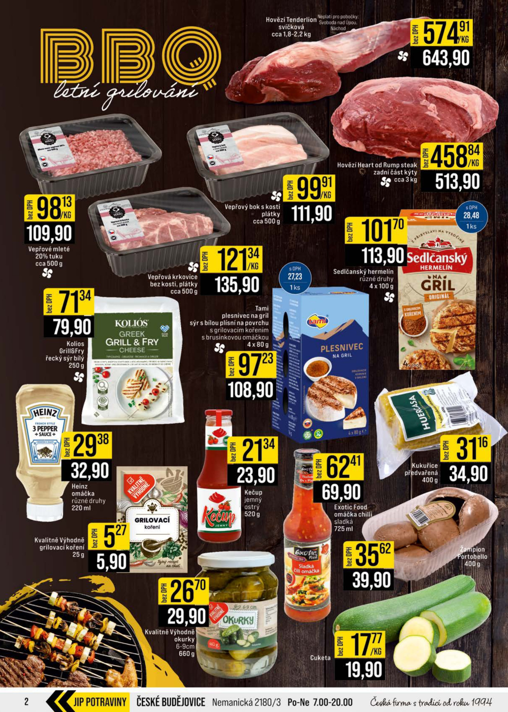 Leták JIP leták CC Cash & Carry - České Budějovice, Most, Náchod, Svoboda nad Úpou, Sušice - strana 2