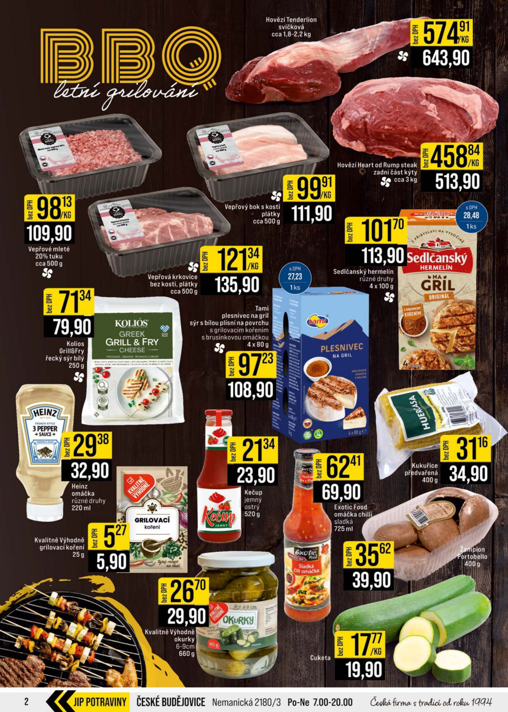 Leták JIP leták CC Cash & Carry - Brno, Ostrava, Praha, Polička, Olomouc, Karlovy Vary, Zlín, Jilemnice, Pardubice - strana 2