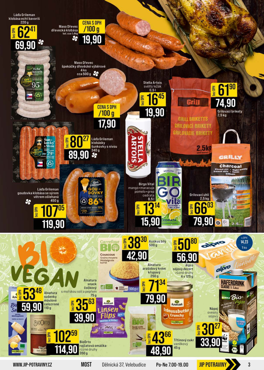 Leták JIP leták CC Cash & Carry - Brno, Ostrava, Praha, Polička, Olomouc, Karlovy Vary, Zlín, Jilemnice, Pardubice - strana 3