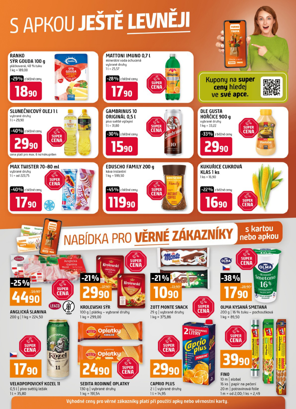 Leták Terno leták - České Budějovice - strana 18