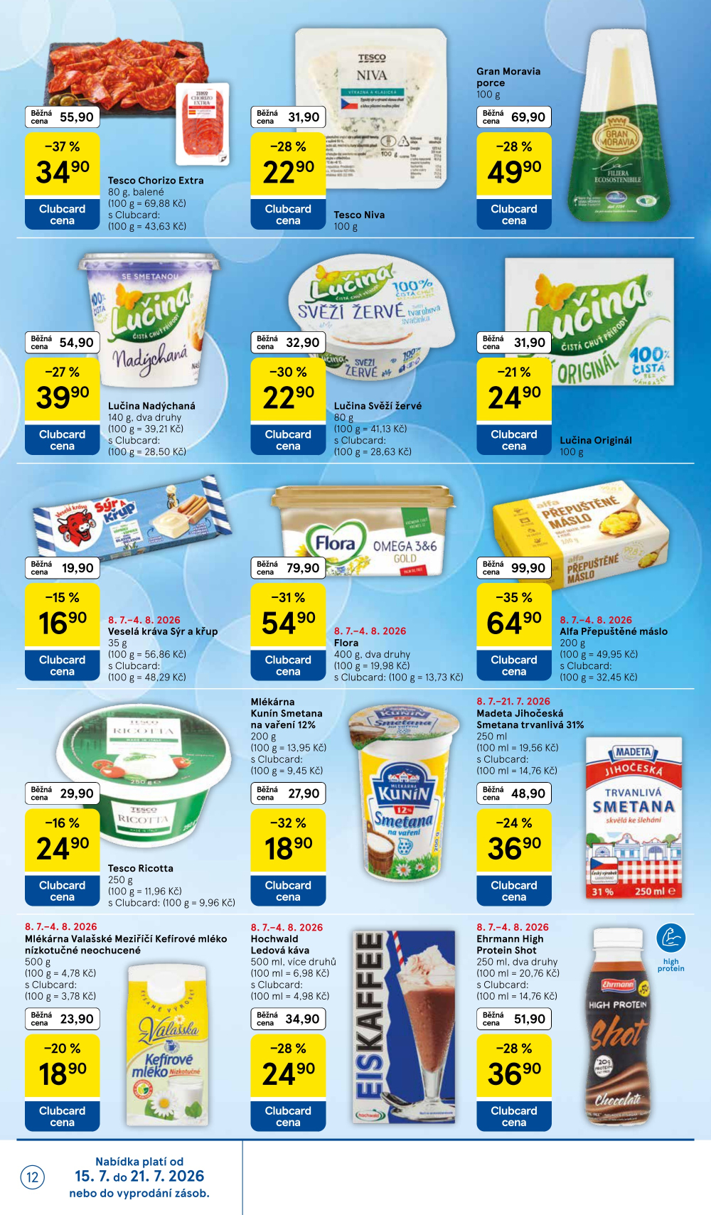 Leták Tesco supermarket leták - strana 12