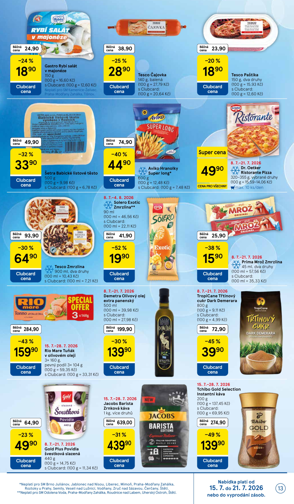 Leták Tesco supermarket leták - strana 13