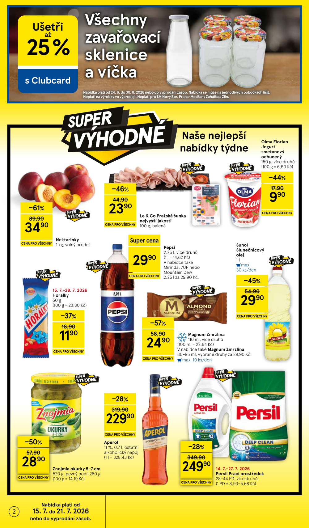 Leták Tesco supermarket leták - strana 2