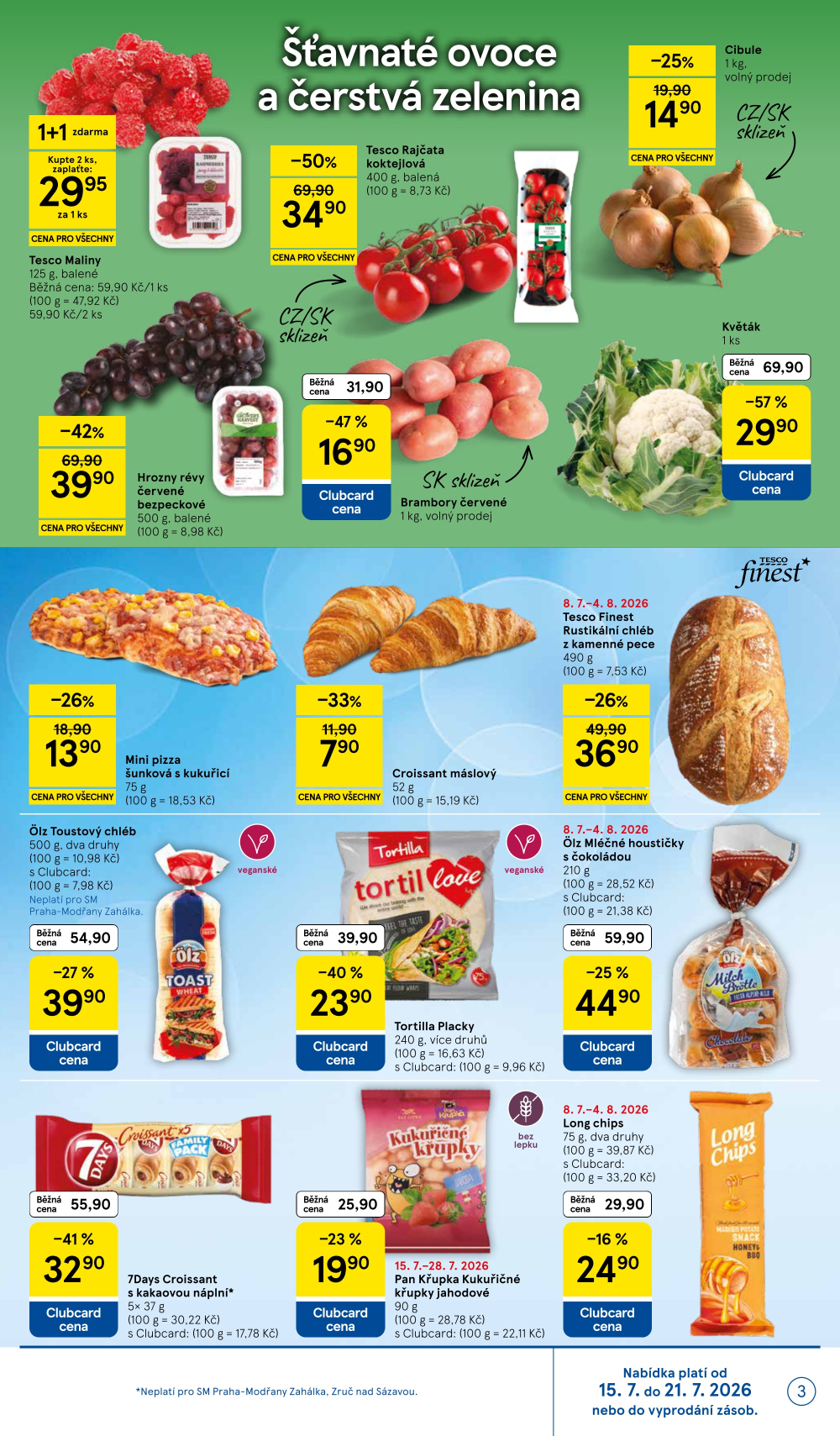 Leták Tesco supermarket leták - strana 3
