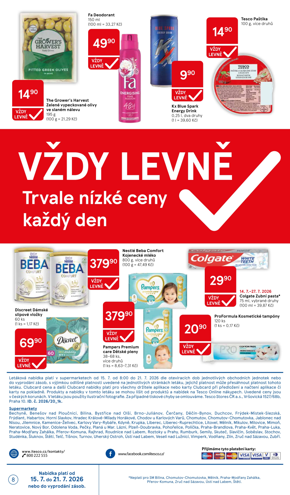 Leták Tesco supermarket leták - strana 8