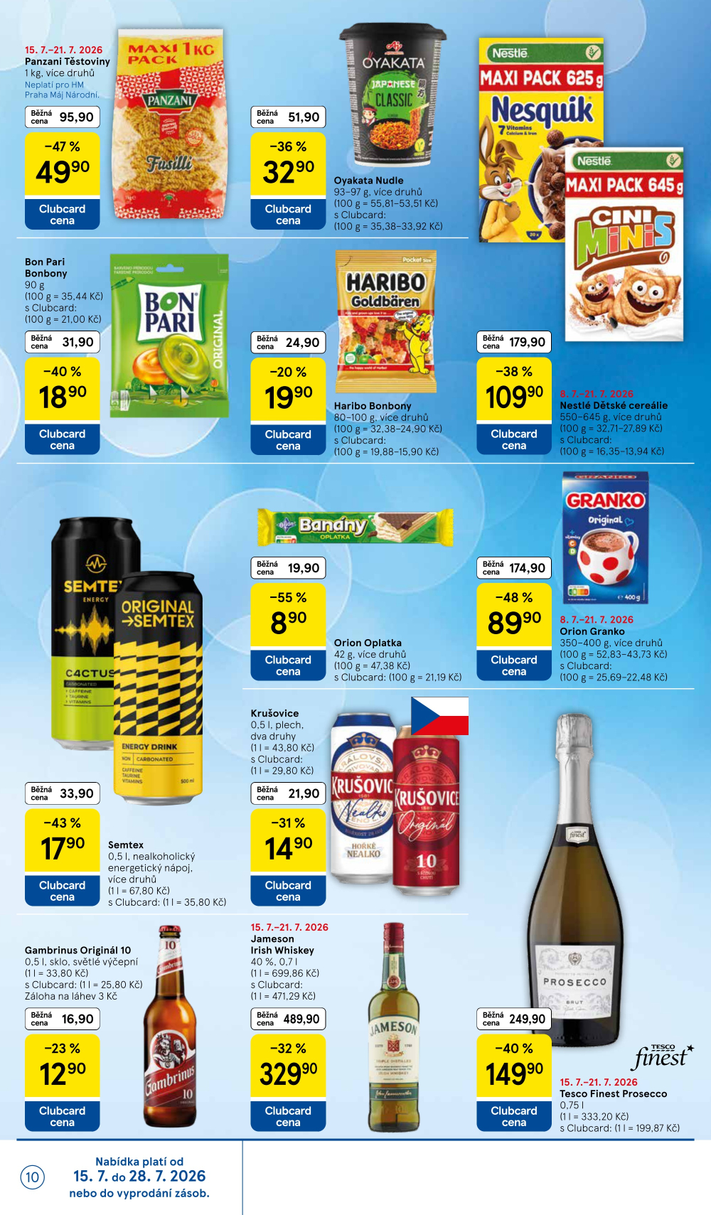 Leták Tesco hypermarket leták - strana 10