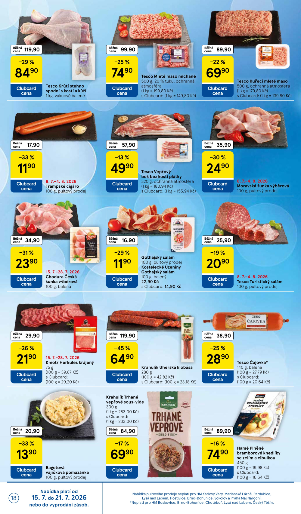 Leták Tesco hypermarket leták - strana 18