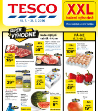 Akční leták Tesco hypermarket 