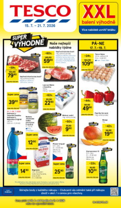 Tesco hypermarket leták