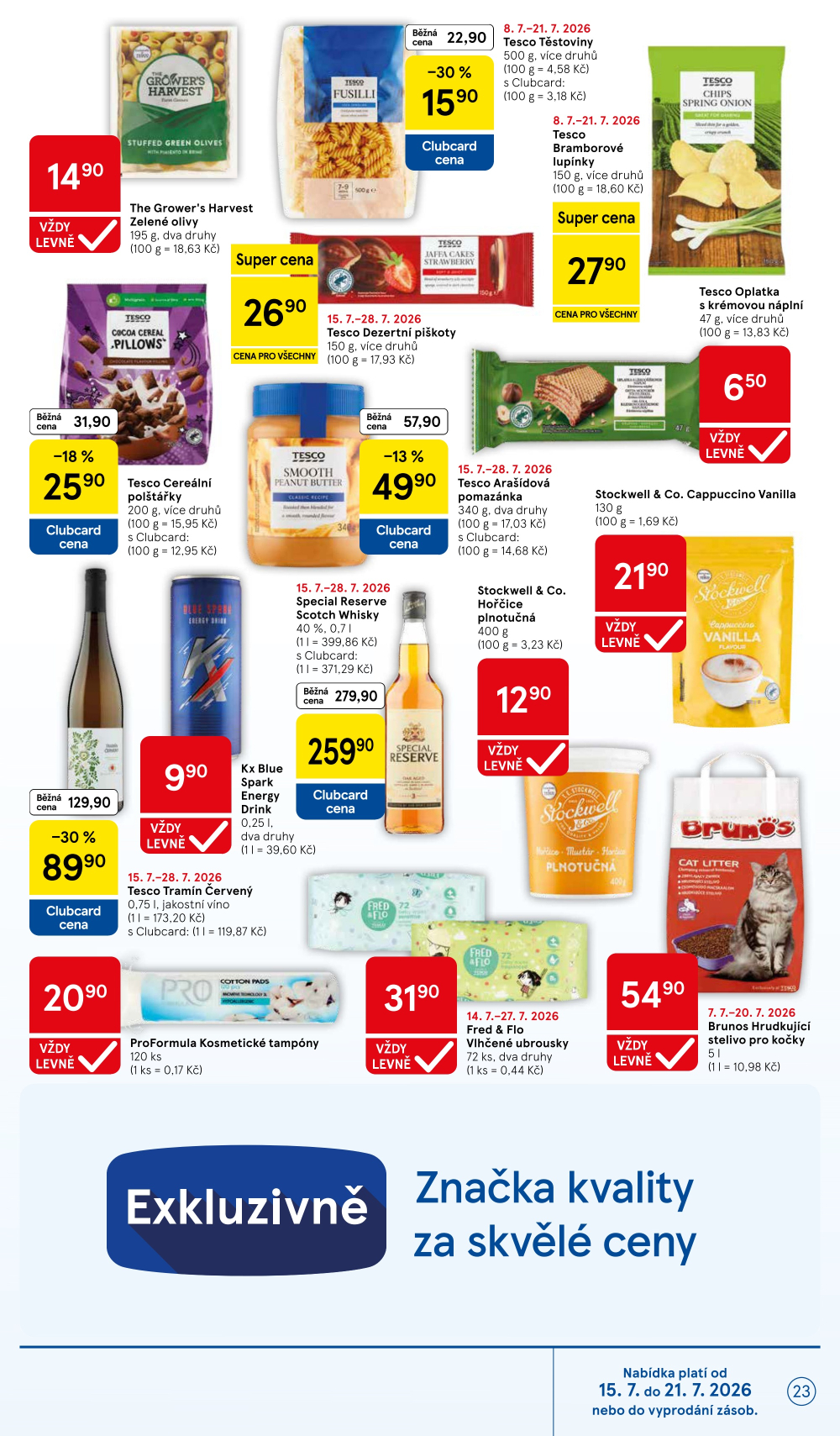Leták Tesco hypermarket leták - strana 23