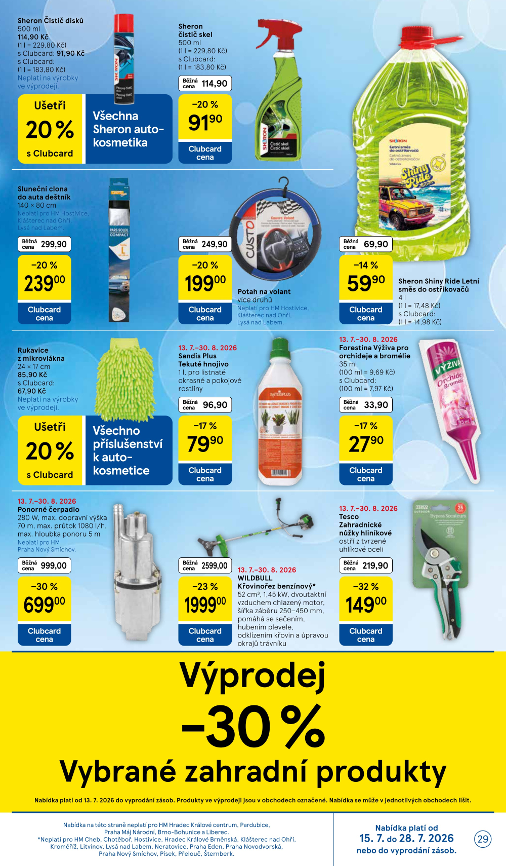 Leták Tesco hypermarket leták - strana 29