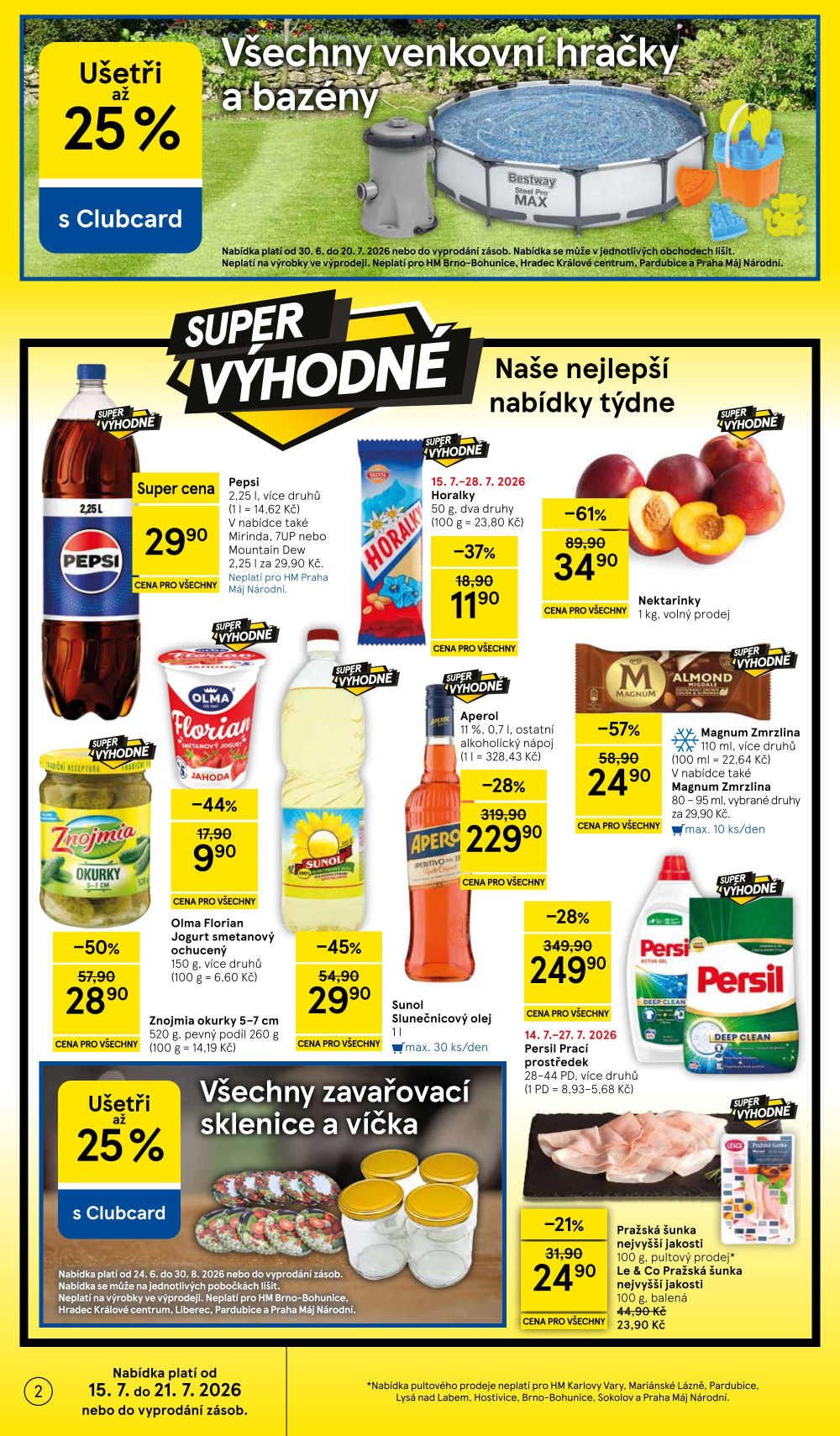 Leták Tesco hypermarket leták - strana 2