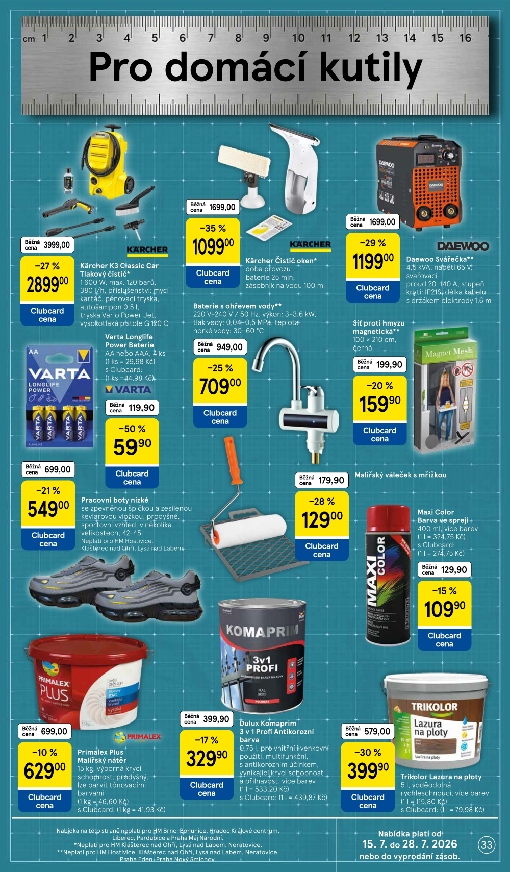 Leták Tesco hypermarket leták - strana 33