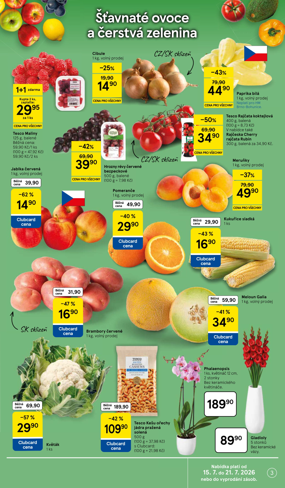 Leták Tesco hypermarket leták - strana 3