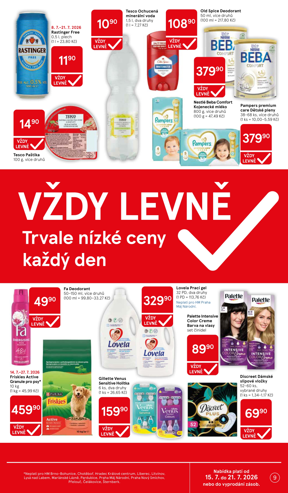 Leták Tesco hypermarket leták - strana 9