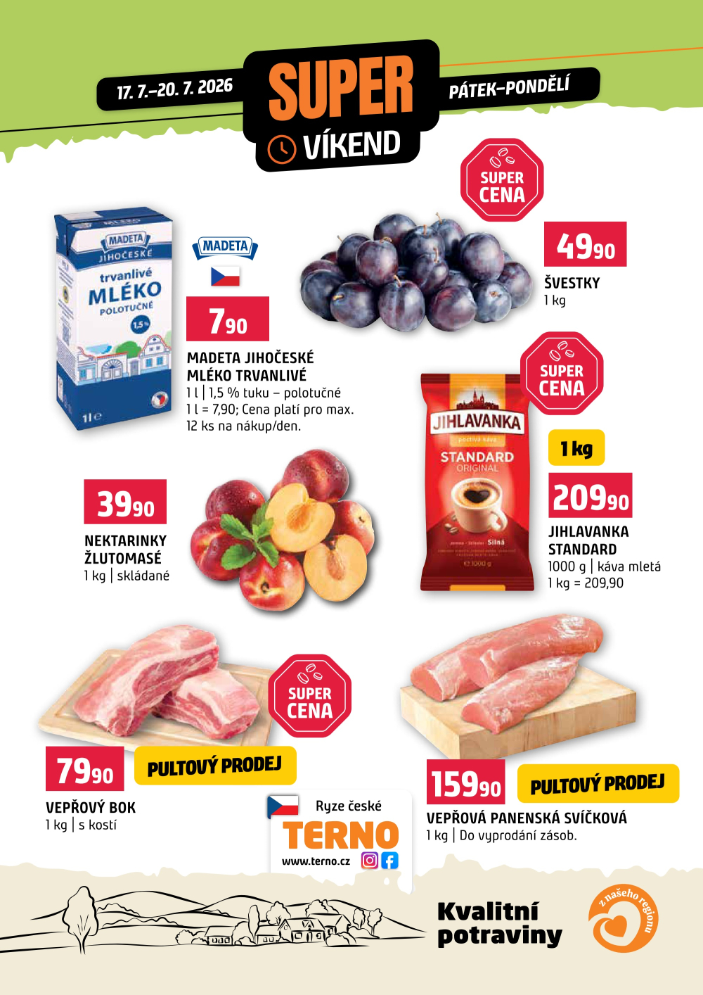 Leták Terno leták - Víkendovka - strana 1