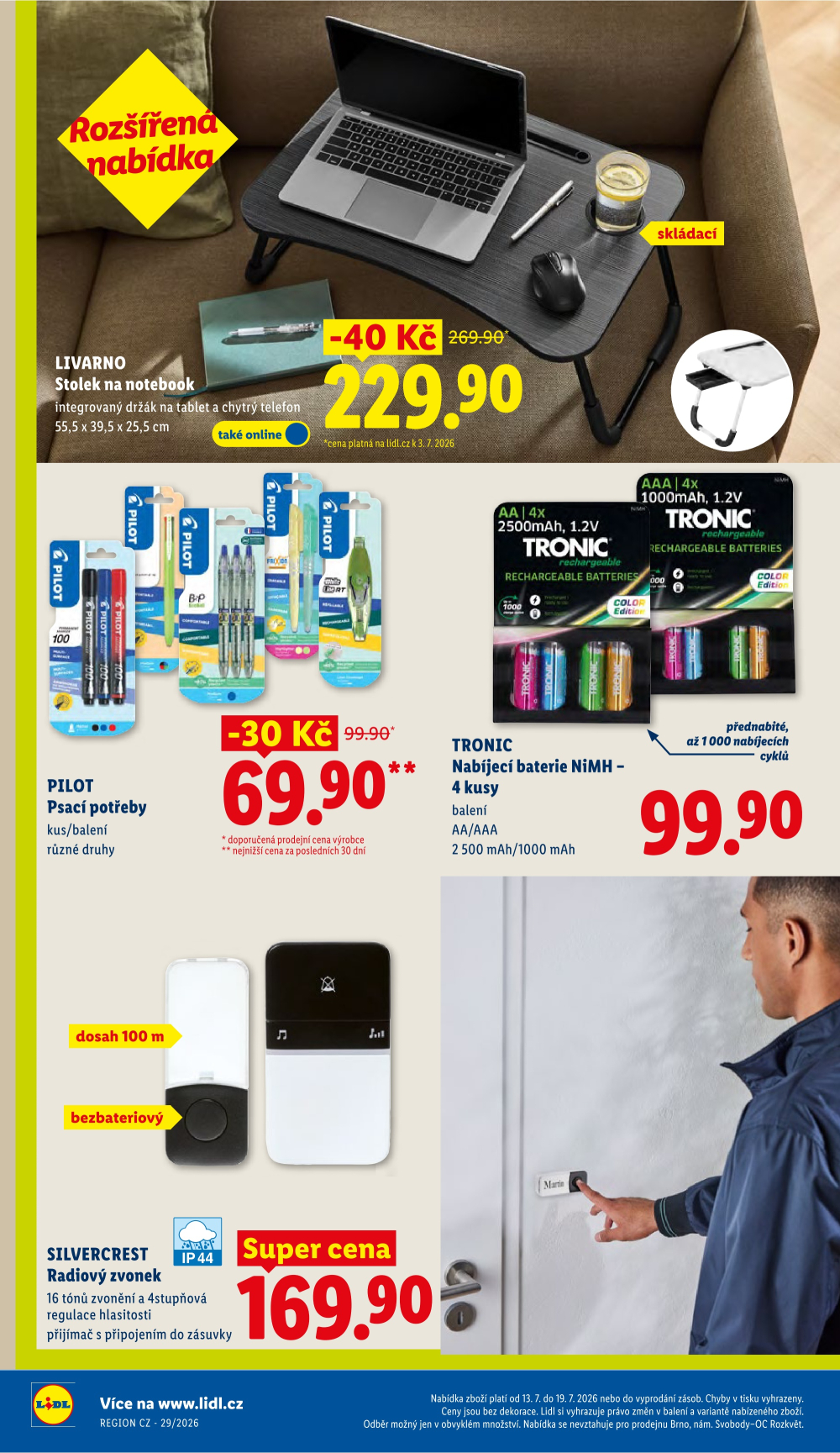 Leták Lidl leták - Nabídka spotřebního zboží - strana 12