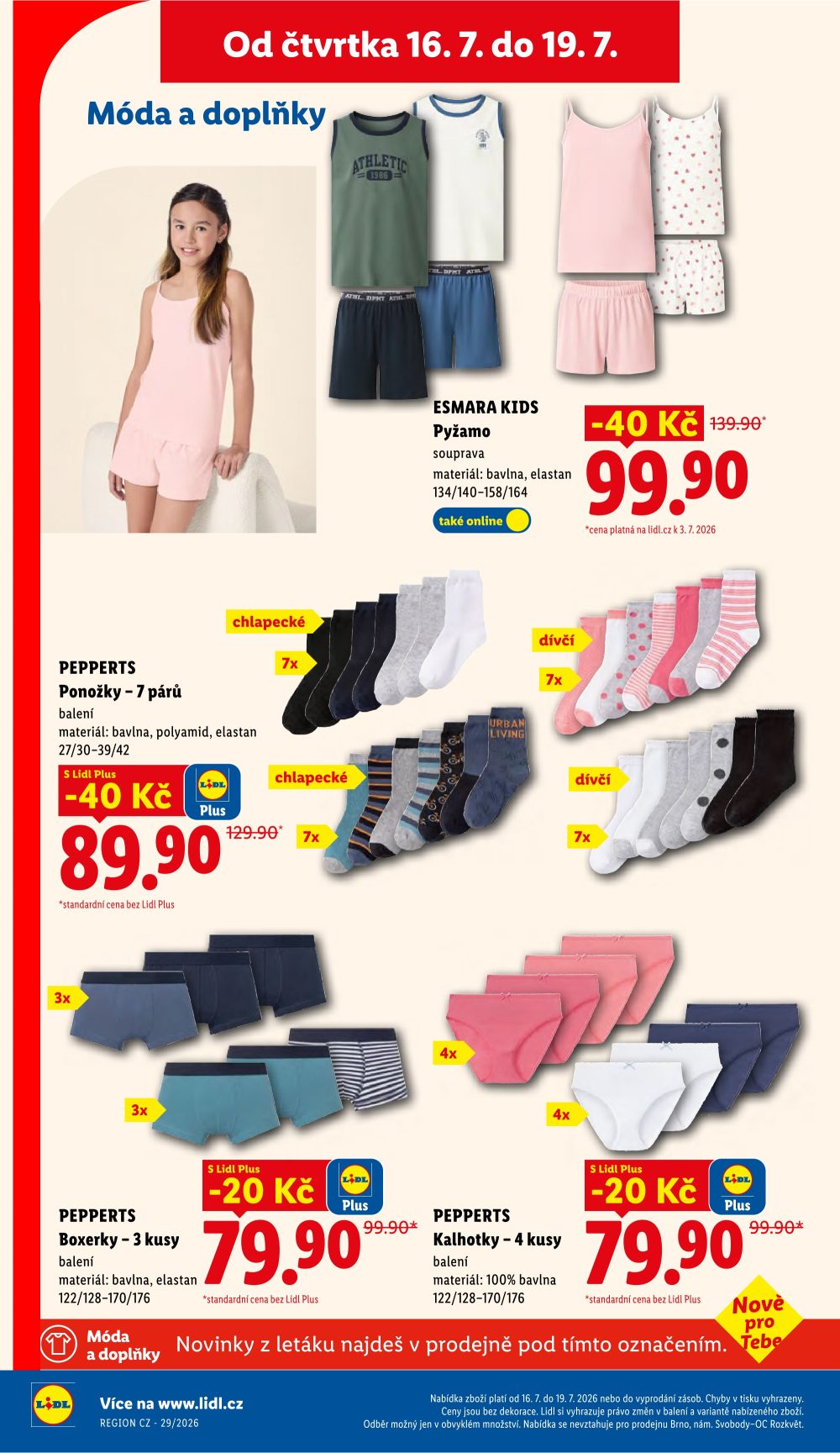 Leták Lidl leták - Nabídka spotřebního zboží - strana 20