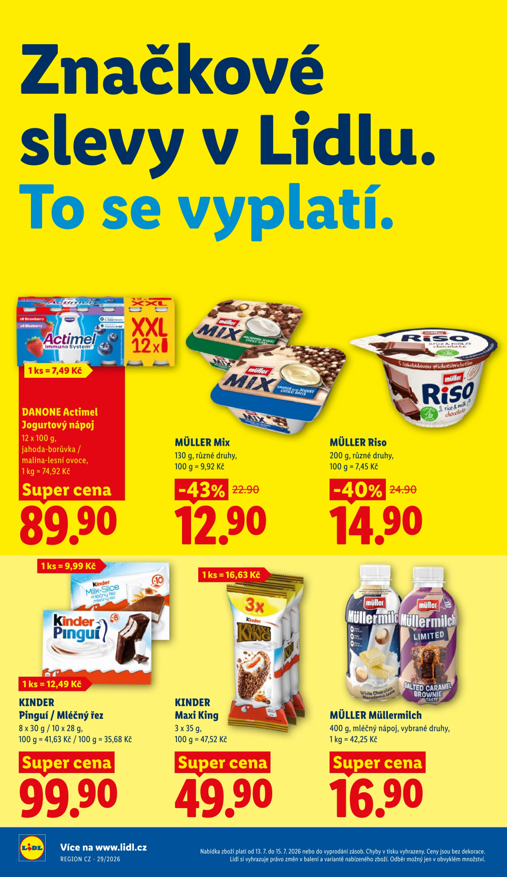 Leták Lidl leták od pondělí - strana 18