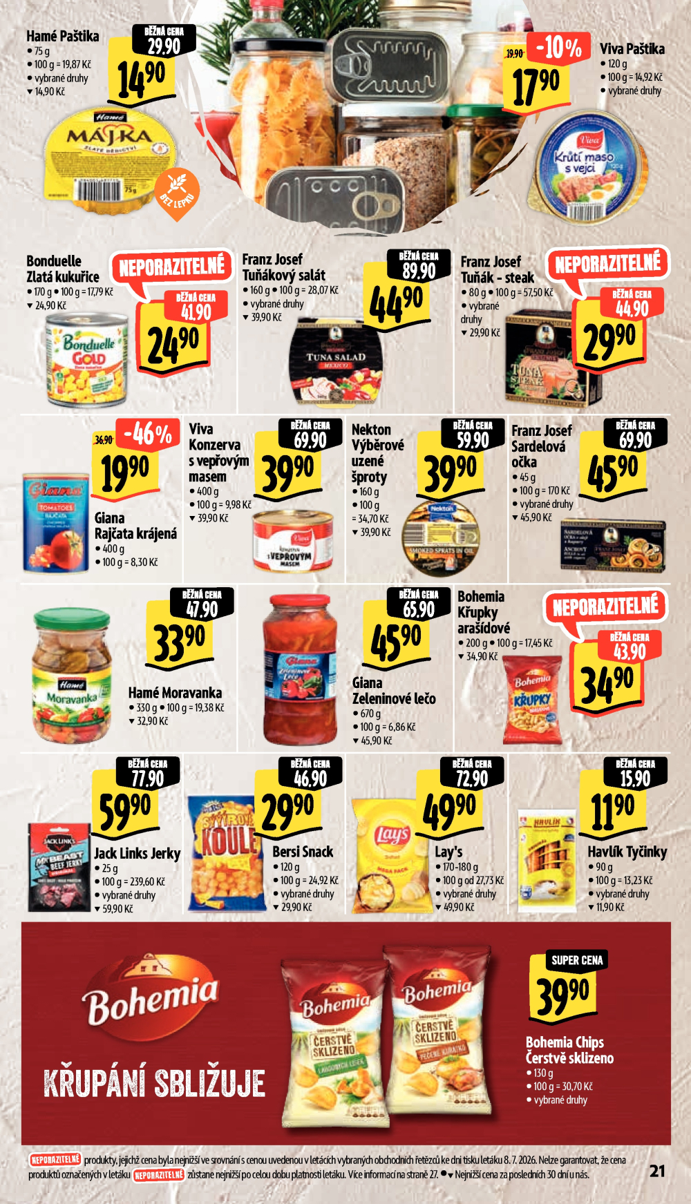 Leták Albert Hypermarket leták - Vestec - strana 39