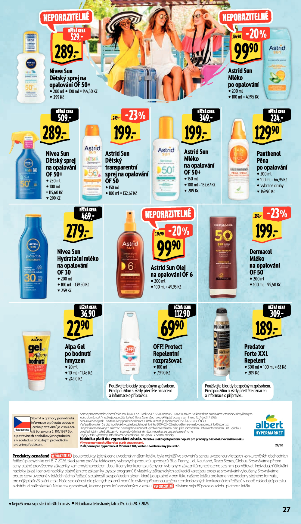 Leták Albert Hypermarket leták - Vestec - strana 45