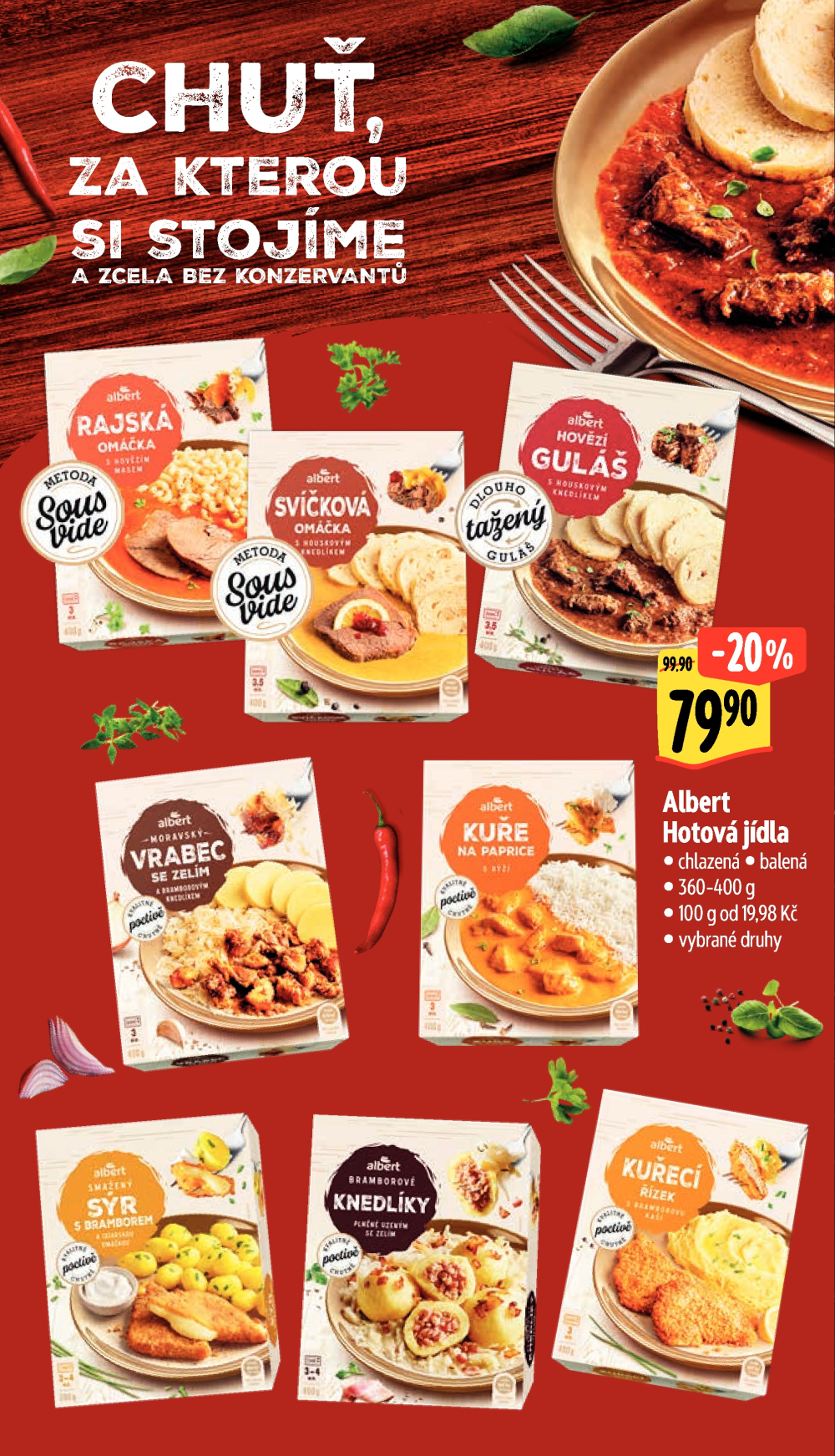 Leták Albert Hypermarket leták - Vestec - strana 8