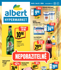 Akční leták Albert Hypermarket 