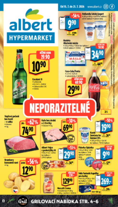 Albert Hypermarket leták