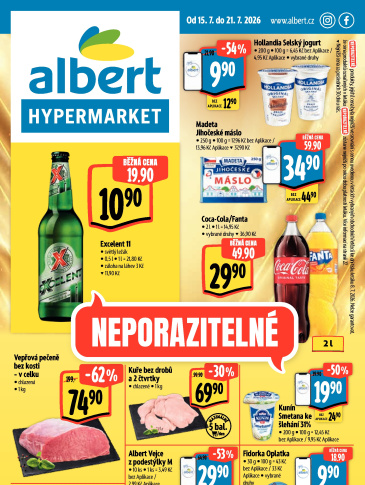 Albert Hypermarket leták