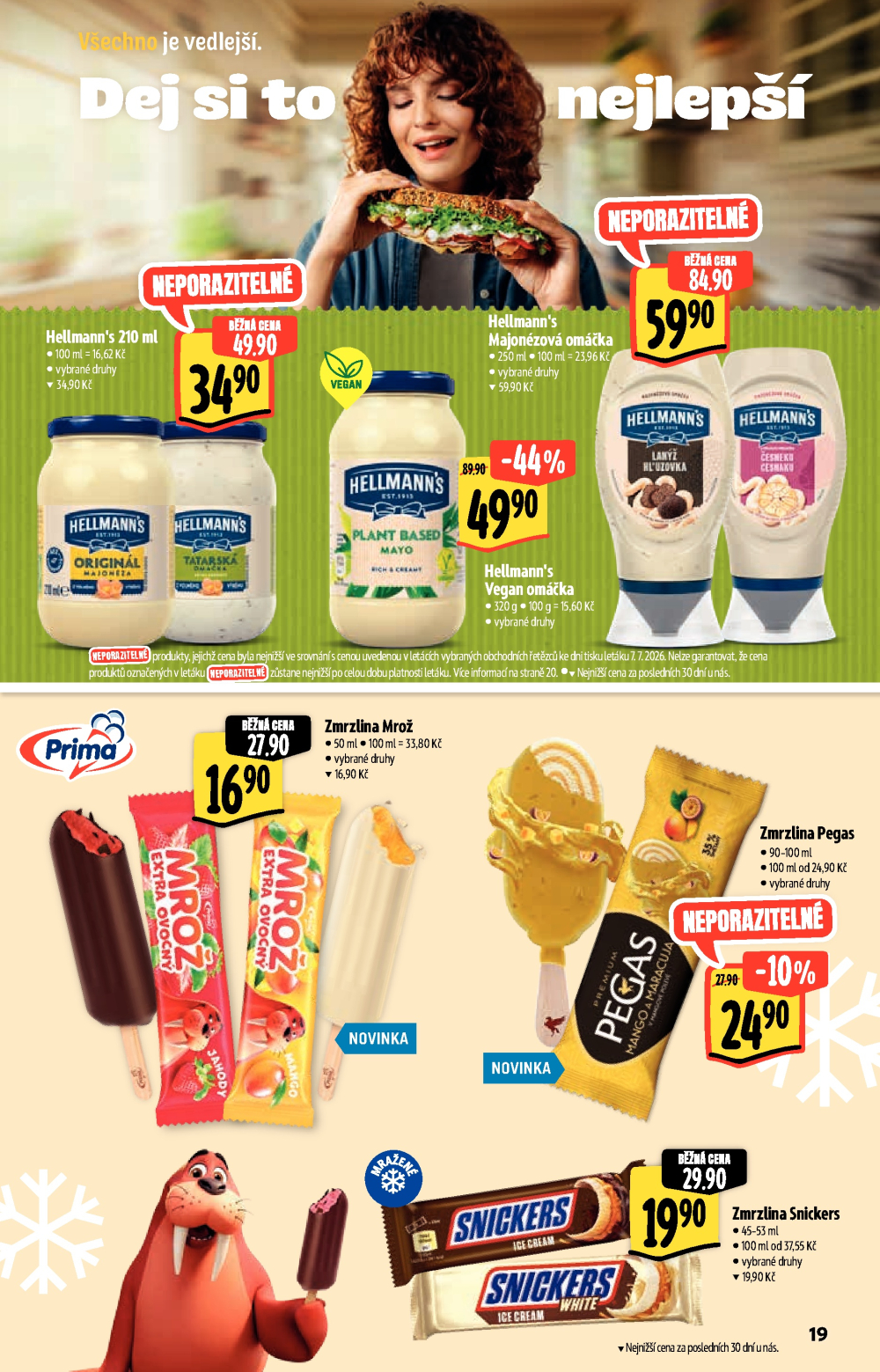 Leták Albert Hypermarket - Neporazitelné léto - strana 19
