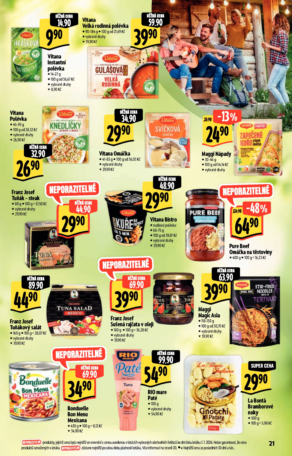 Leták Albert Hypermarket - Neporazitelné léto - strana 21