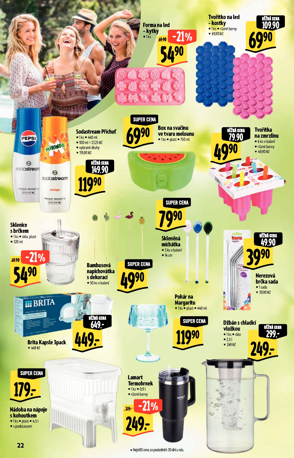 Leták Albert Hypermarket - Neporazitelné léto - strana 22
