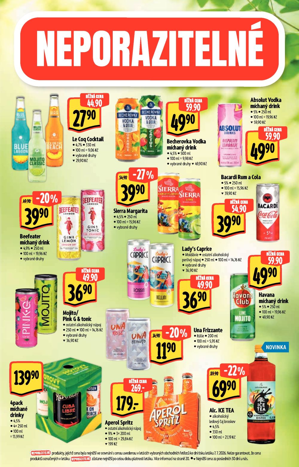 Leták Albert Hypermarket - Neporazitelné léto - strana 24