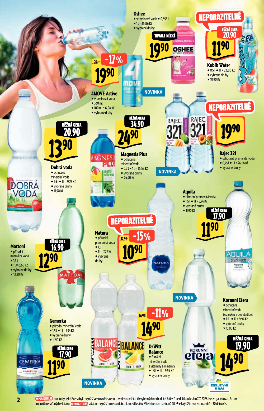 Leták Albert Hypermarket - Neporazitelné léto - strana 2