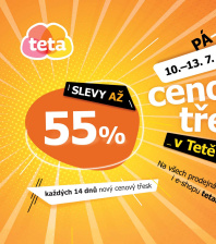 Akční leták Teta drogerie - Cenový třesk