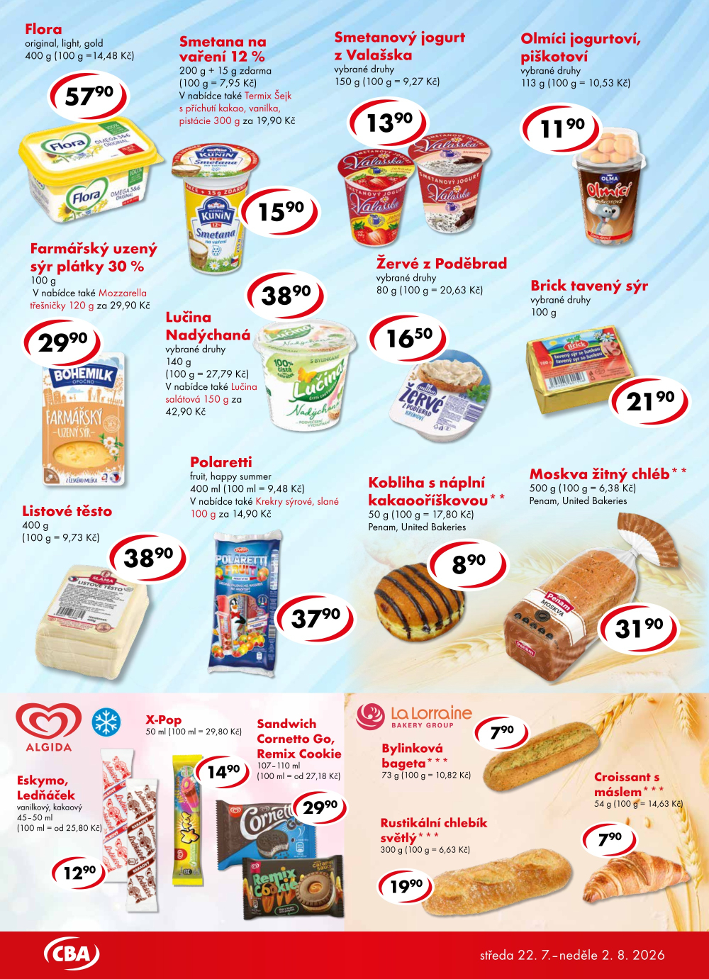 Leták CBA Potraviny leták - strana 2