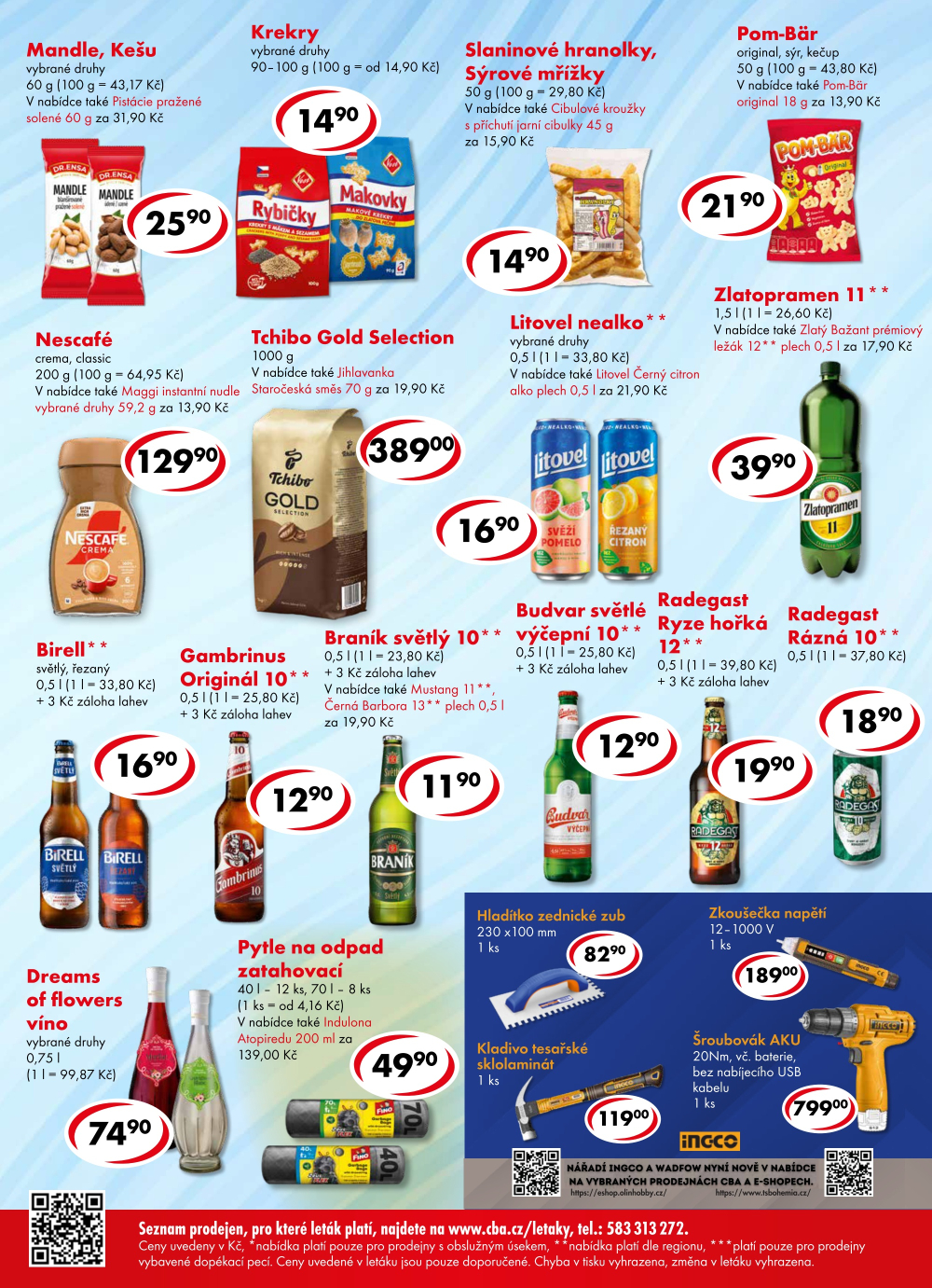 Leták CBA Potraviny leták - strana 6
