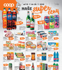 Akční leták COOP  - Super ceny