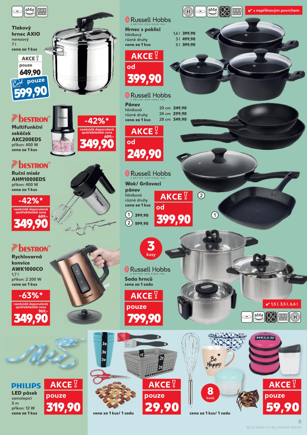 Leták Kaufland leták - Spotřební zboží - strana 5